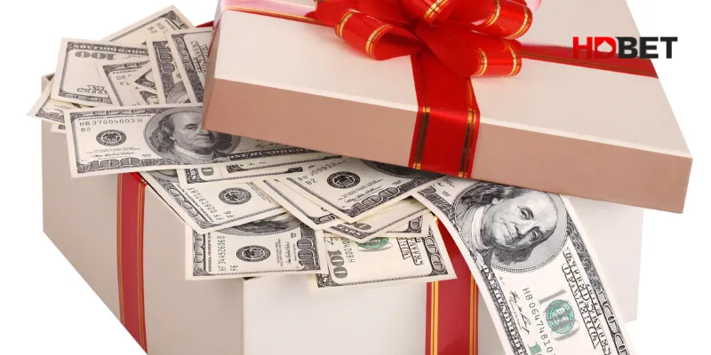 Người chơi nhận giá trị được quy đổi từ ưu đãi HDBET